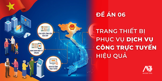 Đề án 06 và các thiết bị cần thiết hỗ trợ Nhóm tiện ích dịch vụ công trực tuyến