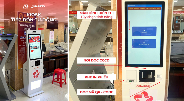 Khám phá công nghệ KIOSK HAJUND: Giải pháp cửa ngõ số cho Hành chính công